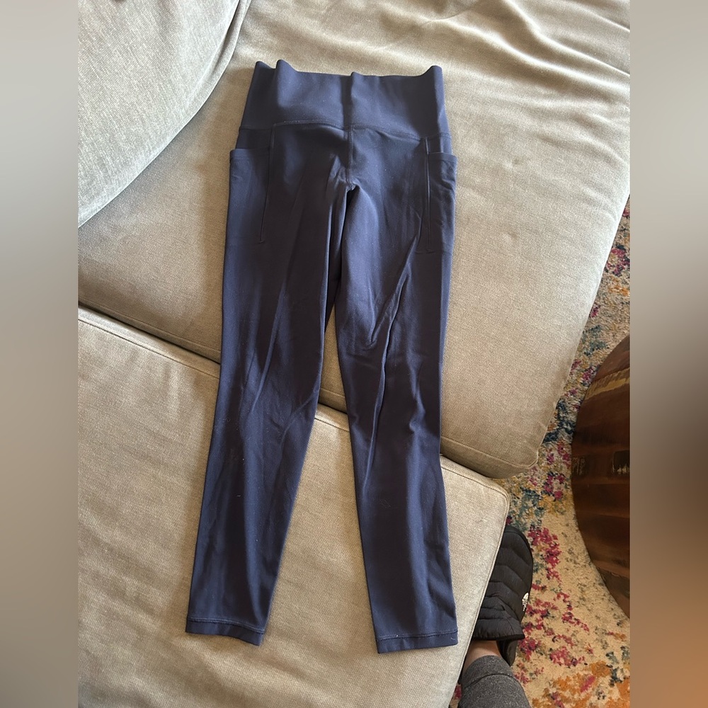 Navy Athleta leggings